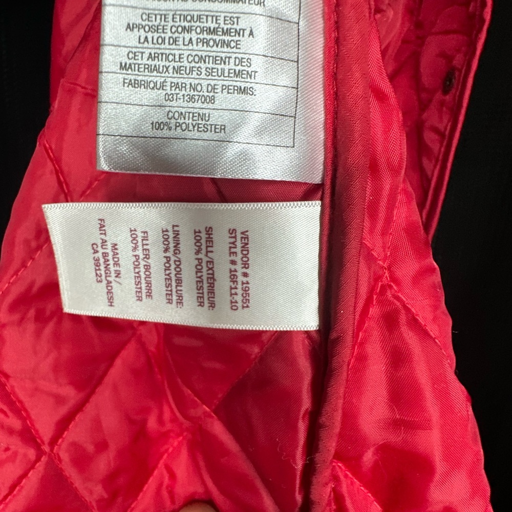 Red Northern Reflections Quilted Jacket - Picture 5 of 6